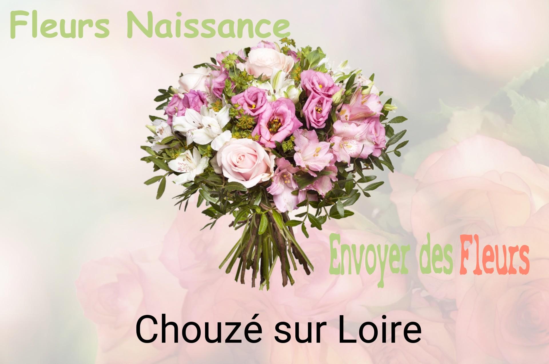 Bouquet de fleurs de naissance livré à Chouzé-sur-Loire
