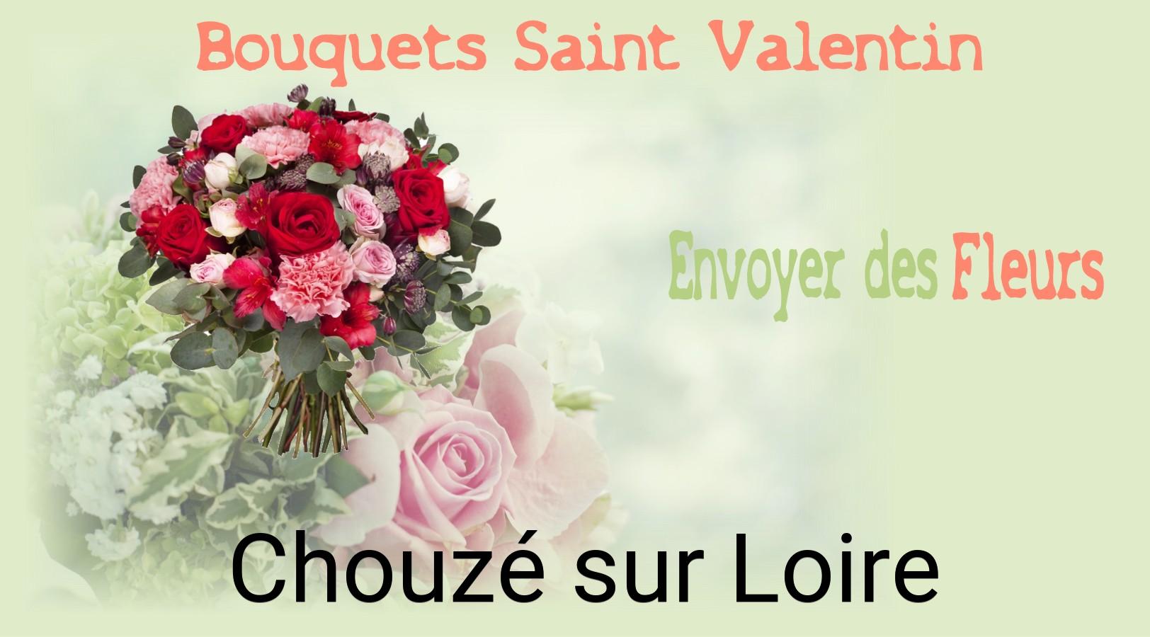 Roses de Saint-Valentin livrées à Chouzé-sur-Loire